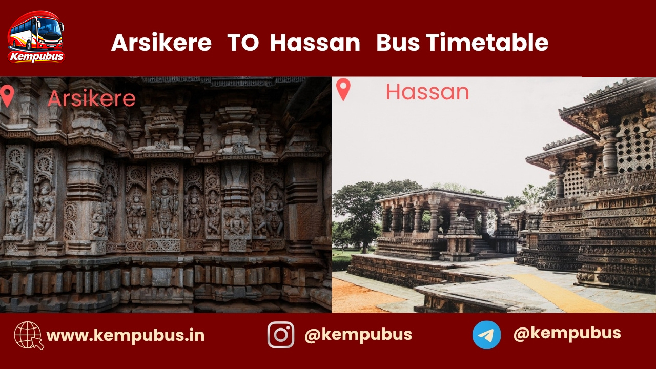 Arsikere to Hassan bus timetable