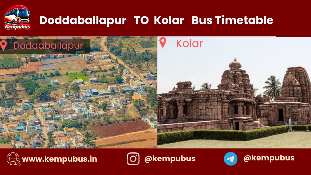 Doddaballapur to Kolar bus timetable